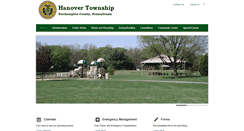 Desktop Screenshot of hanovertwp-nc.org
